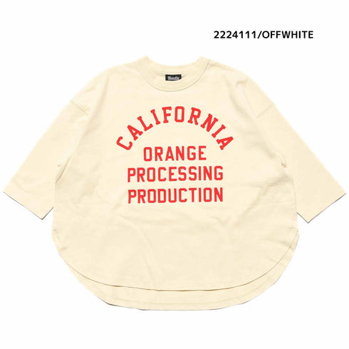 【130~150】★NEEDLEWORKS★天竺ロング丈ロンT(2224111j)